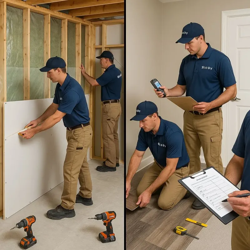Repairs and Reconstruction process in Round Rock, TX
