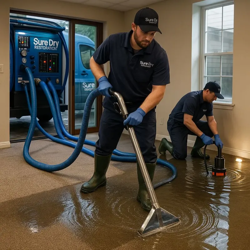 Water Extraction and Removal process in Round Rock, TX